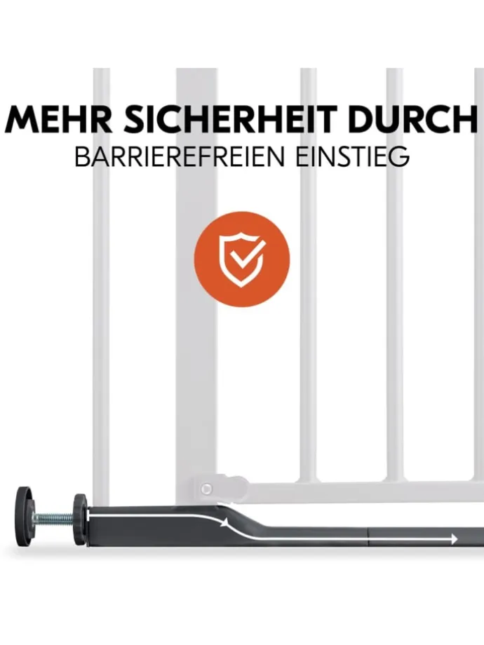 Türschutzgitter / Treppenschutzgitter Clear in grau