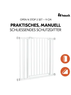 Türschutzgitter / Treppenschutzgitter Open in weiss
