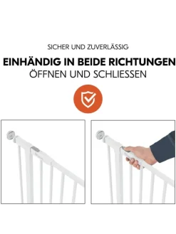 Türschutzgitter / Treppenschutzgitter Open in weiss
