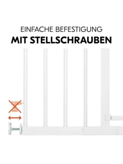 Türschutzgitter / Treppenschutzgitter Open in weiss