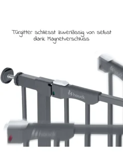 Türschutzgitter Clear Step Autoclose 2 - in grau