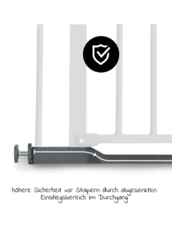 Türschutzgitter Clear Step Autoclose 2 - in grau