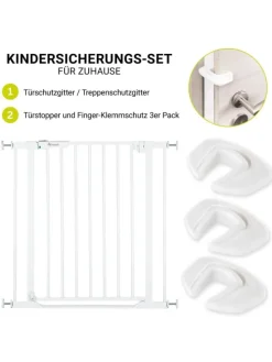 Türschutzgitter Clear Step Autoclose 2 + in weiss