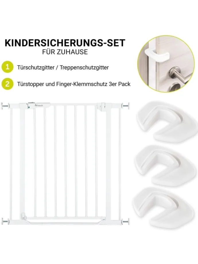 Türschutzgitter Clear Step Autoclose 2 + in weiss