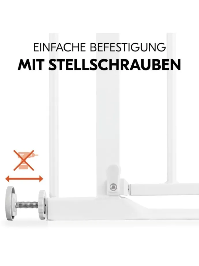 Türschutzgitter Clear Step Autoclose 2 + in weiss