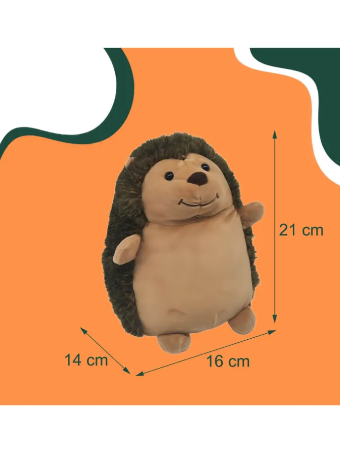 Türstopper "Igel" in Braun