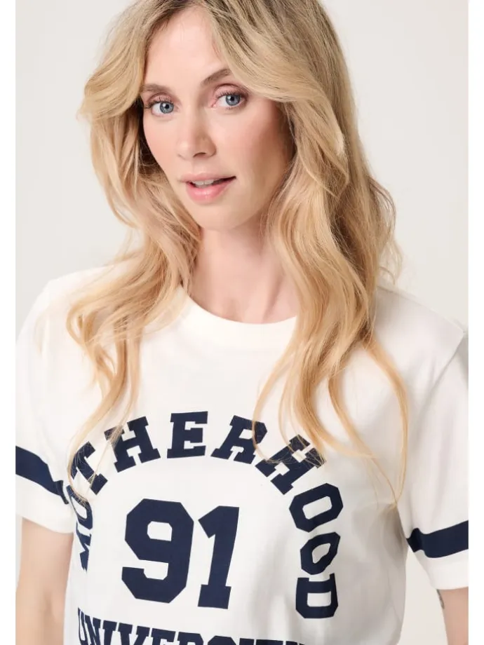 T-Shirt in Cream