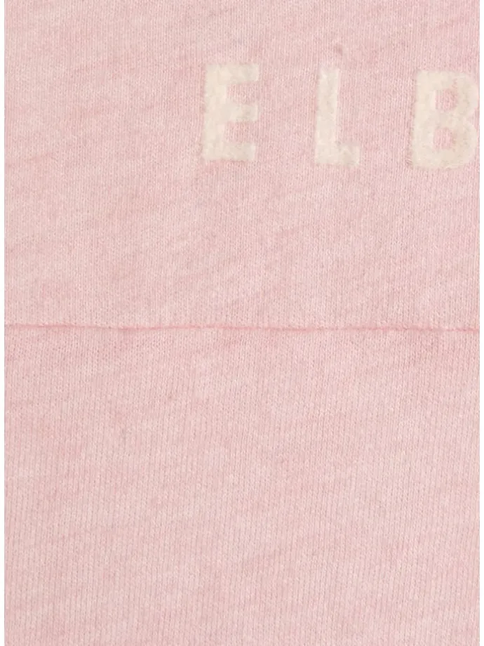 T-Shirt in rosé meliert