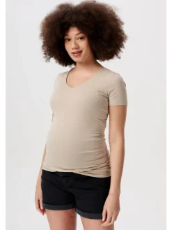 T-Shirt Jadie in Light Sand