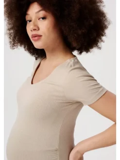T-Shirt Jadie in Light Sand