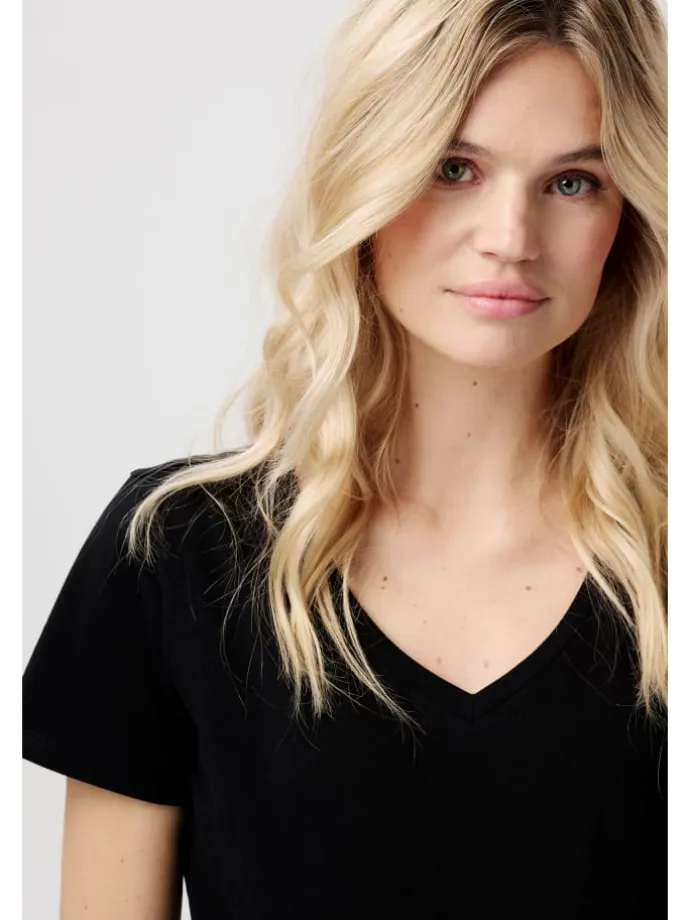T-Shirt Kaat in Black