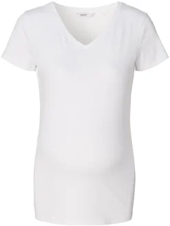 T-Shirt Kaat in Optical White