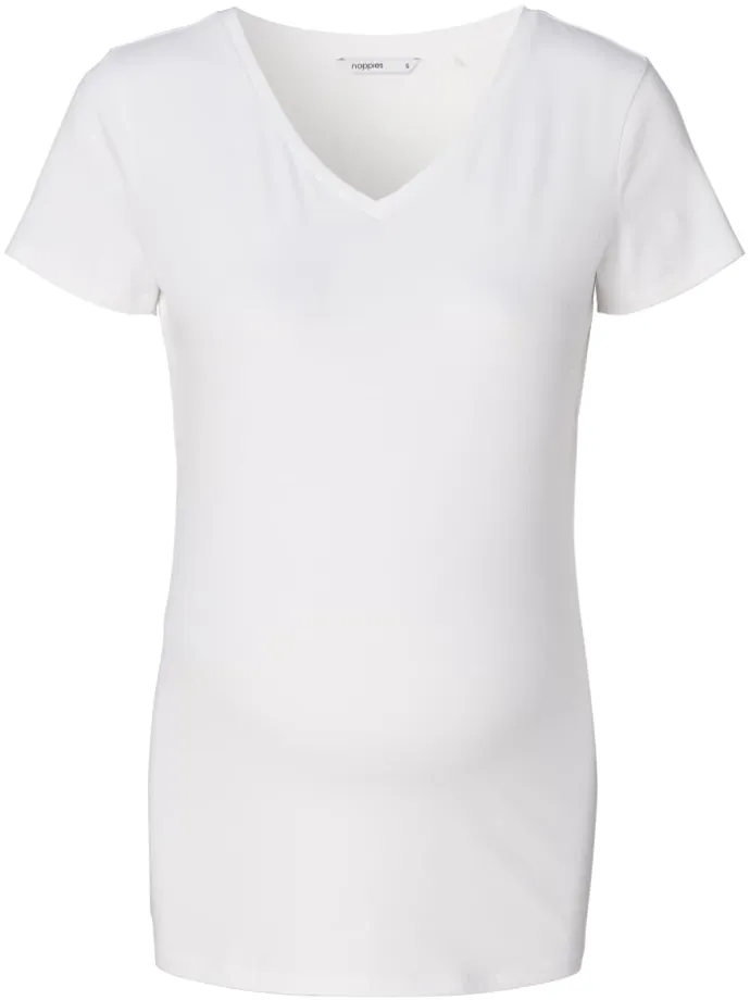 T-Shirt Kaat in Optical White
