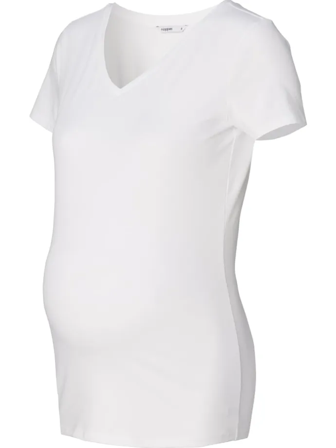 T-Shirt Kaat in Optical White