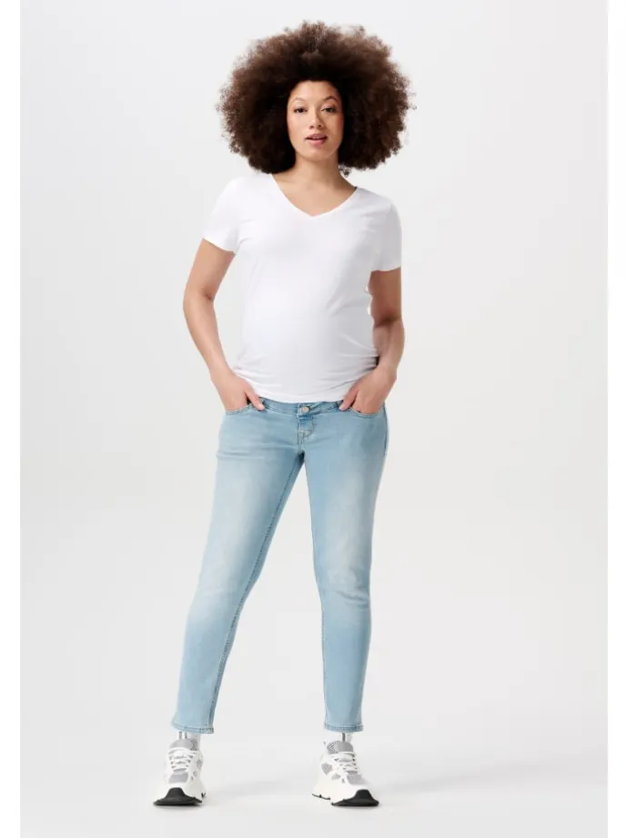 T-Shirt Kaat in Optical White