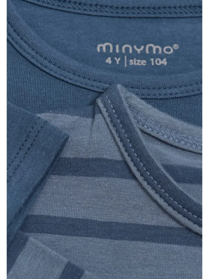 T-Shirt MIBasic in Blau