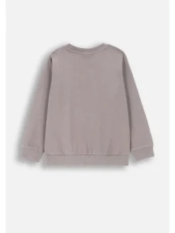 T-Shirt mit langen Ärmeln in grau