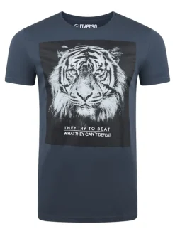 T-Shirt RIVCharly in Blau