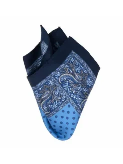 Tuch für Herren in dunkel-blau