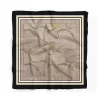 Tuch in Beige/ Gold- (L)55 x (B)55 cm