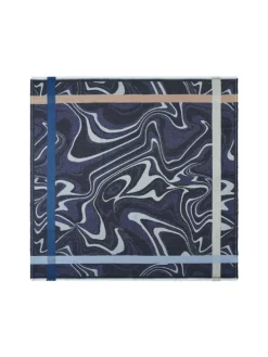 Tuch in blau