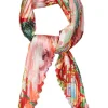 Tuch "Yvette" in Bunt - (L)70 x (B)70 cm