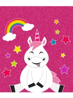 Turnbeutel Einhorn Kids in Pink - 42x33x1cm