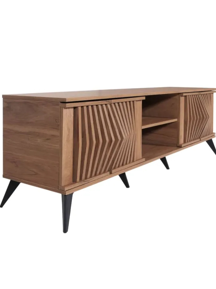 TV-Rack M45, 3D-Design Staufächer