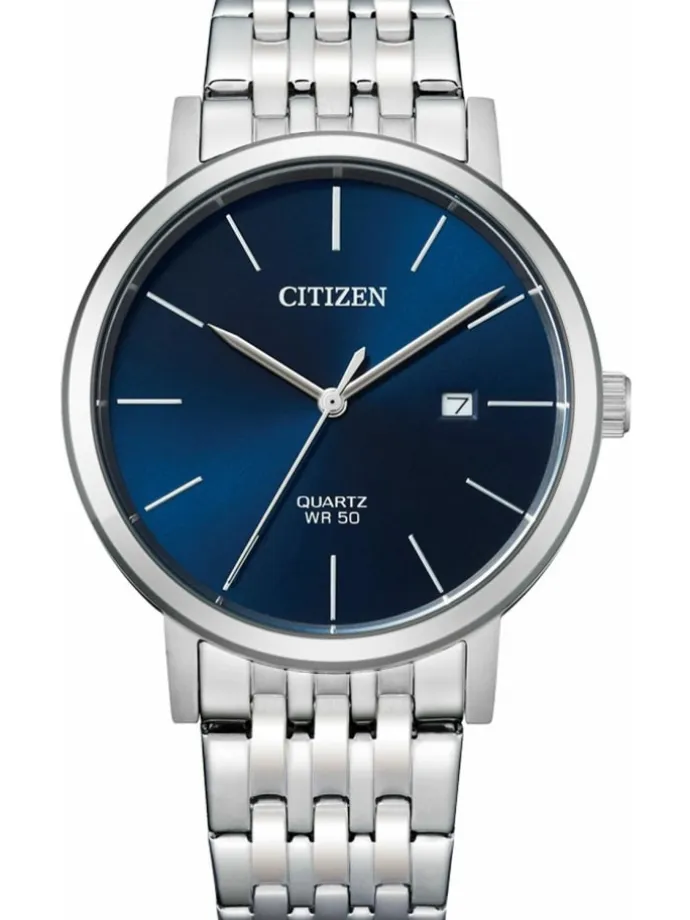 Uhr in Blau