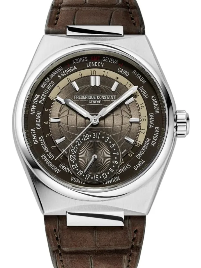 Uhr in Braun