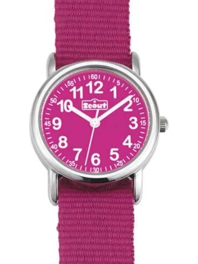 Uhr in Pink