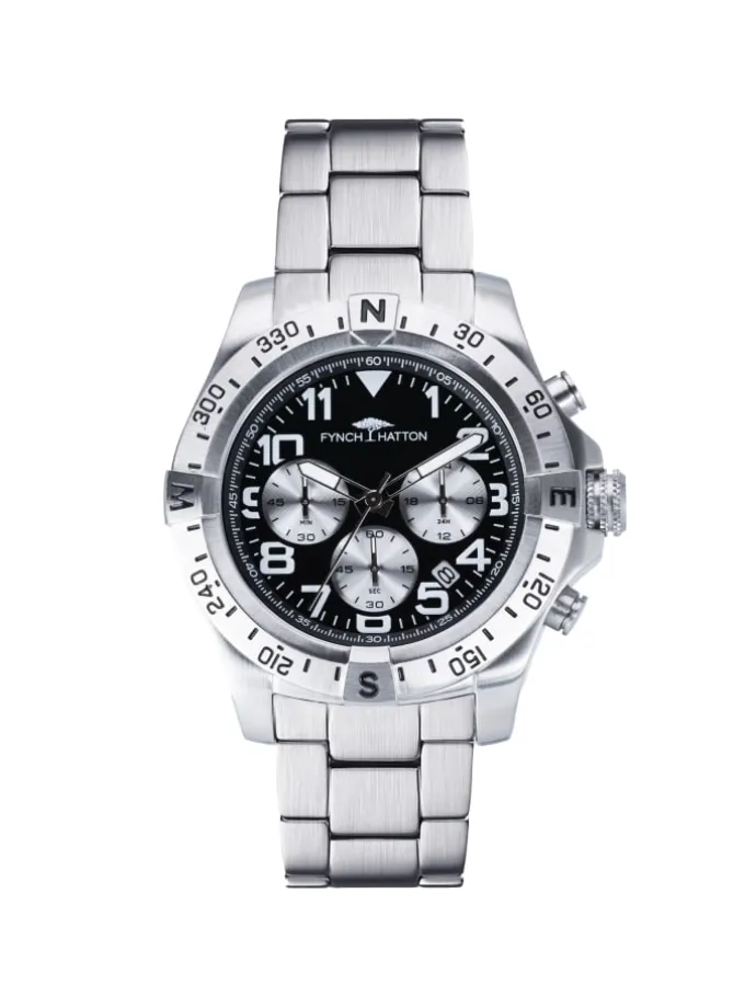 Uhr The silver Chrono in silber