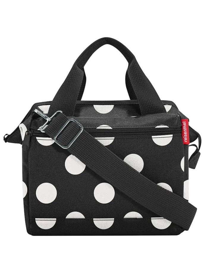 Umhängetasche "Allrounder" in Schwarz - (B)22 x (H)24 x (T)13 cm