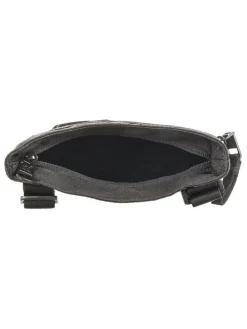 Umhängetasche in Schwarz - (B)18 x (H)21 x (T)2 cm
