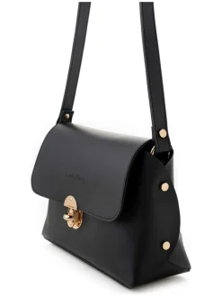 Umhängetasche in Schwarz - (B)25 x (H)17 x (T)9 cm