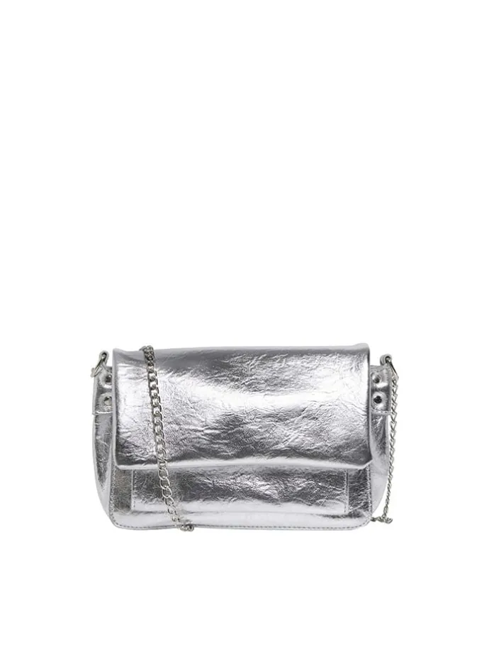 Umhängetasche in Silber
