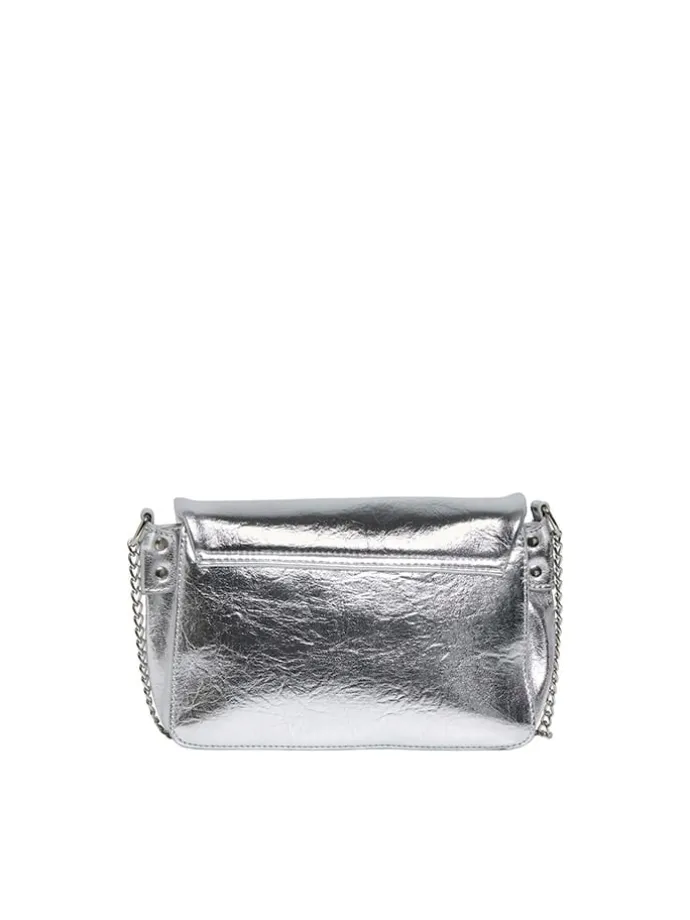Umhängetasche in Silber