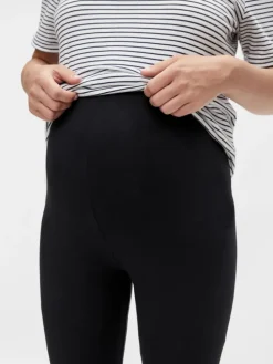 Umstands Leggings im 2-er Pack MLEMMA in Schwarz-3