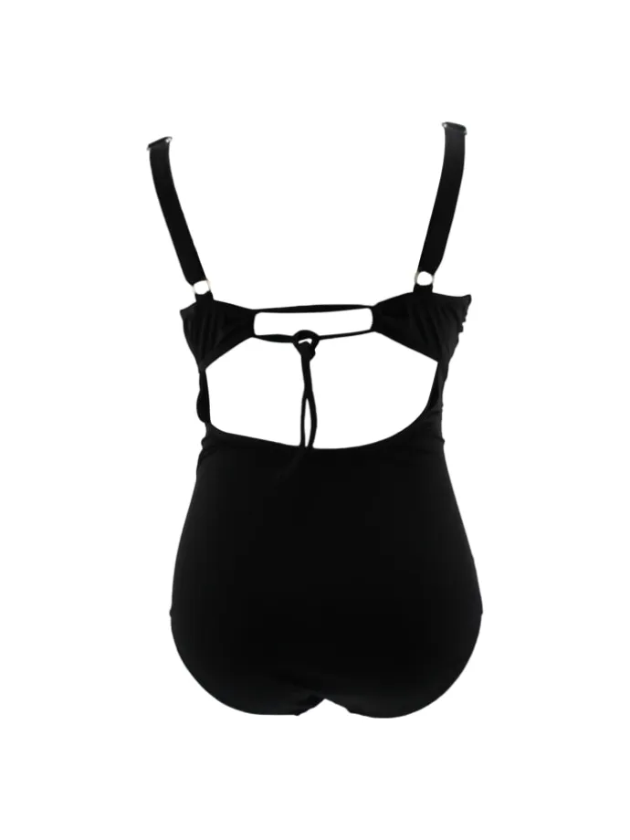 Umstandsbadeanzug "CAMERONA" F/G- Cup Schwarz