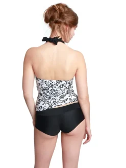 Umstandsbademode Black&White Tankini
