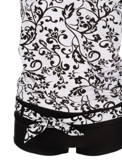 Umstandsbademode Black&White Tankini