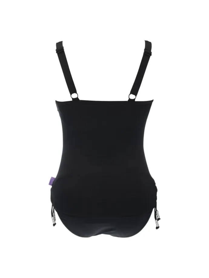 Umstandsbademode CAMERON schwarz F/G-Cup Tankini