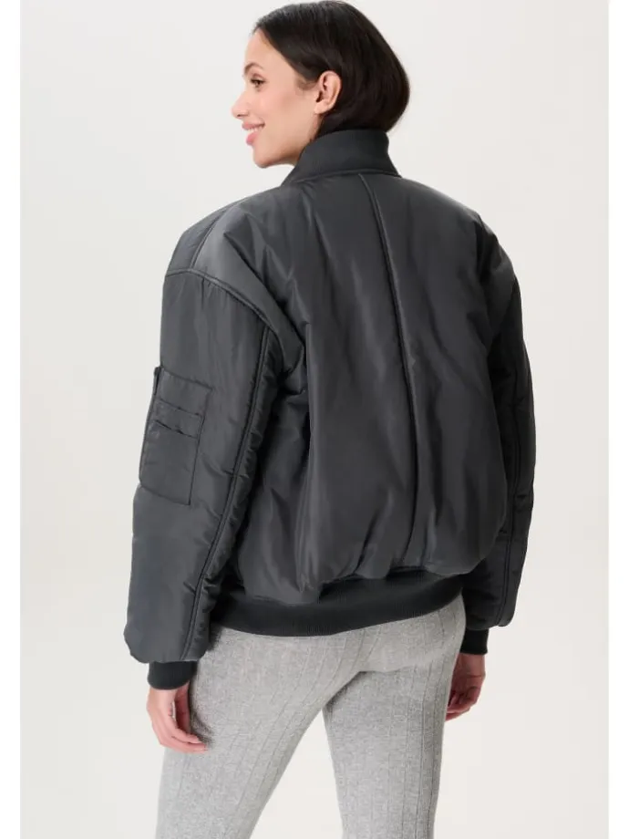 Umstandsjacke Winter Horten in Forged Iron