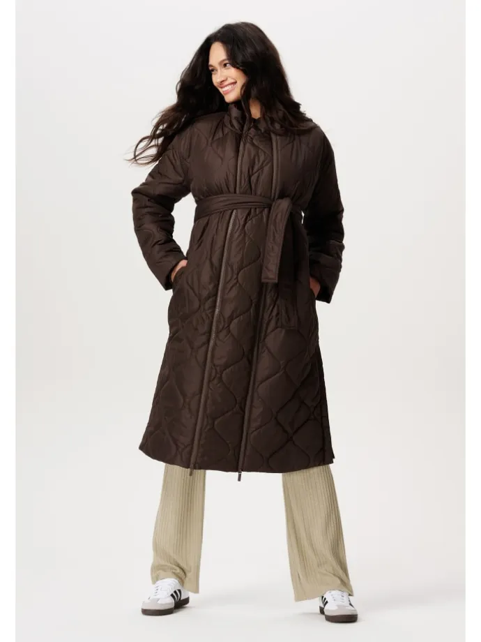 Umstandsjacke Winter Pello in Coffee Bean