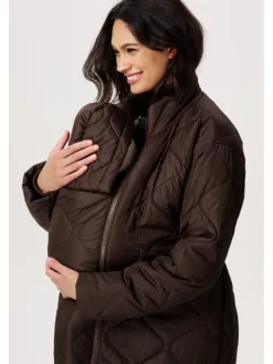 Umstandsjacke Winter Pello in Coffee Bean