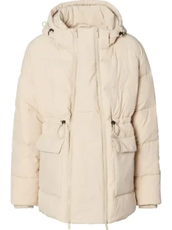 Umstandsjacke Winter Sauda in Light Sand