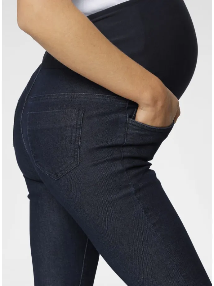 Umstandsjeans in rinsed