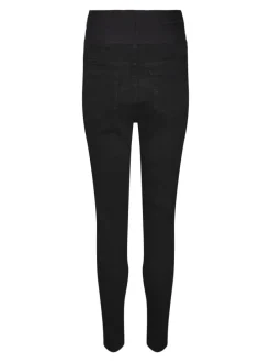 Umstandsjeans mit Skinny Fit in Black Denim
