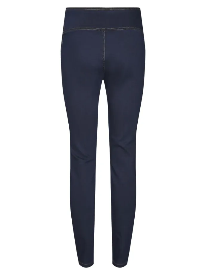 Umstandsjeans mit Skinny Fit in Dark Blue Denim