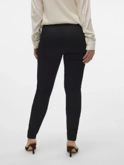 Umstandsjeans mit Slim Fit in Black